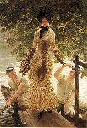 On the Thames James Tissot